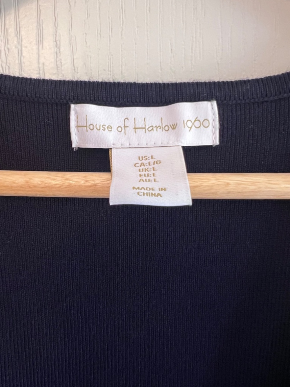 House of Harlow Navy Vest - Picture 2 of 4